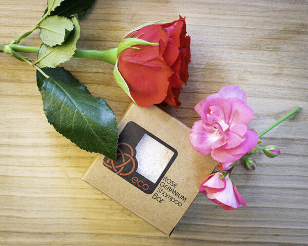 Rose and Geranium Soap-Free Shampoo Bar